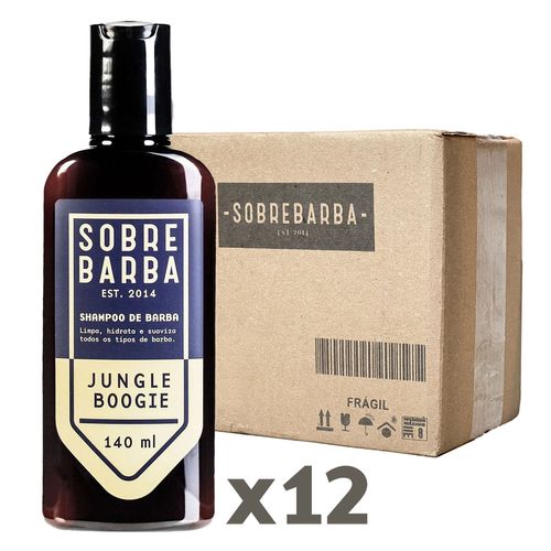 Shampoo de Barba - Jungle Boogie 140ml | Caixa com 12