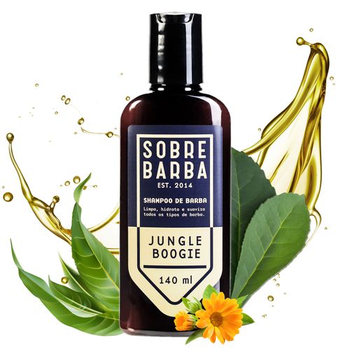 Shampoo de Barba - Jungle Boogie 140ml | Caixa com 12