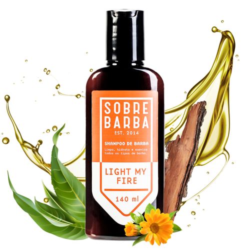 Shampoo de Barba - Light my Fire 140ml | Caixa com 12