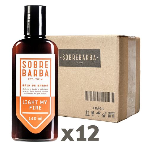 Balm de Barba - Light my Fire 140ml | Caixa com 12