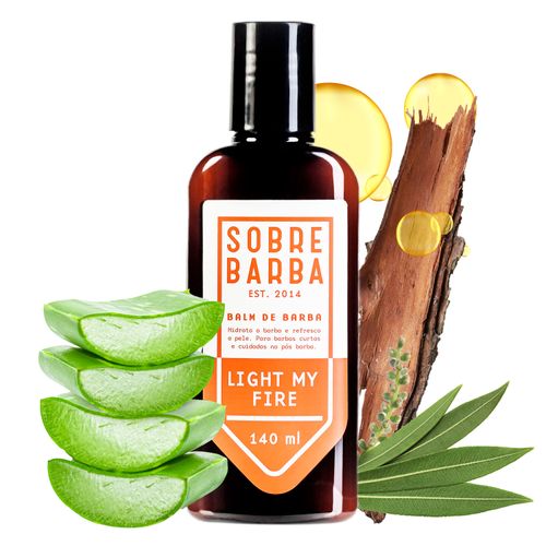 Balm de Barba - Light my Fire 140ml | Caixa com 12