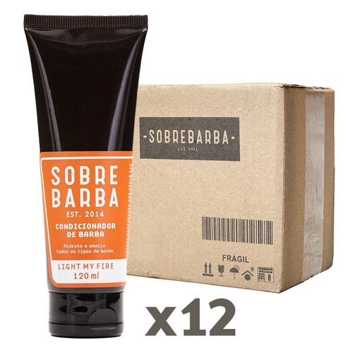 Condicionador de Barba - Light my Fire 120ml | Caixa com 12