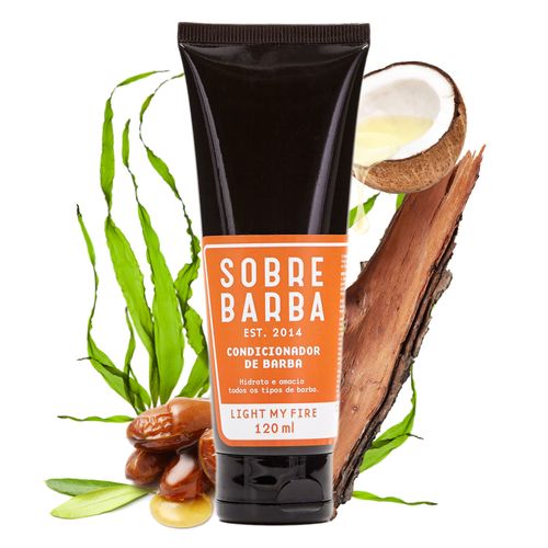 Condicionador de Barba - Light my Fire 120ml | Caixa com 12