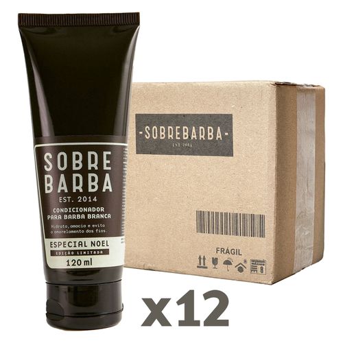 Condicionador para Barbas Brancas 120ml | Caixa com 12