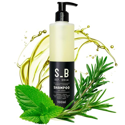 Shampoo de Cabelo SB - Uso Diário 300ml